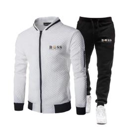 Conjunto de calças temperadas de beisebol masculino, conjunto esportivo, moda clássica, novo estilo, primavera e outono, 2024 - Image 2