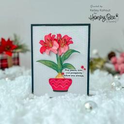 Natal floco de metal corte morre, flores, desejos, selos claros, estêncil para fazer cartão, Scrapbooking Craft, Novo, 2023 - Image 2