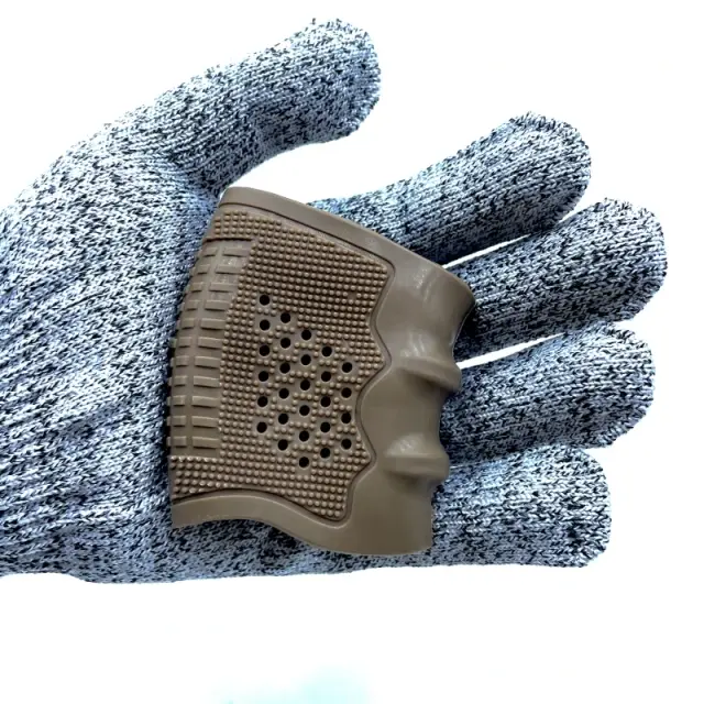 Coldre de Borracha Antiderrapante para Pistolas Glock 17 a 32 e Acessórios Táticos para Caça