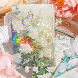 Planta vintage flor Material adesivo definido, Criatividade papel de fundo, DIY Diário Album Scrapbooking suprimentos, 32 pcs - Image 6