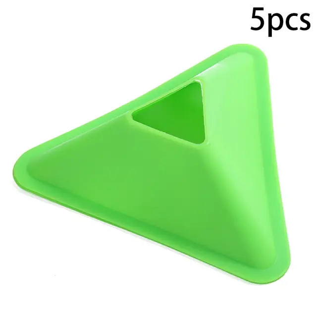 Disco de Treinamento de Futebol com Cone de Agilidade Portátil para Crianças e Adultos - Equipamento Prático para Melhorar Habilidades em Campo (5 Peças)