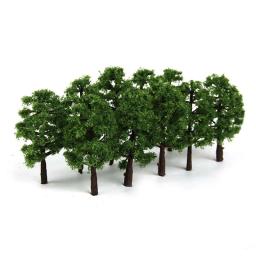 Micro Árvores Modelo Paisagem, Escala Arquitetura, Layout De Trem, Construção De Árvores, DIY Ature Toys Decor, 20Pcs, 8cm - Image 4