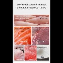 SHXI-Original Dry Cat Food, 42% Original Grain Free, adequado para todas as fases da vida, fresco ou matérias-primas - Image 6