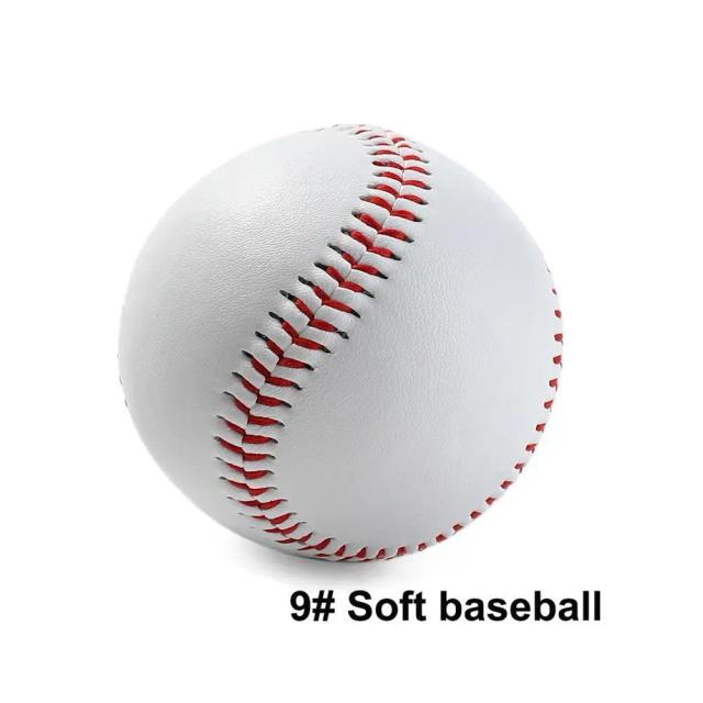 Bolas de Beisebol Artesanais Universais para Treinamento - Duras e Macias, Tamanho 9