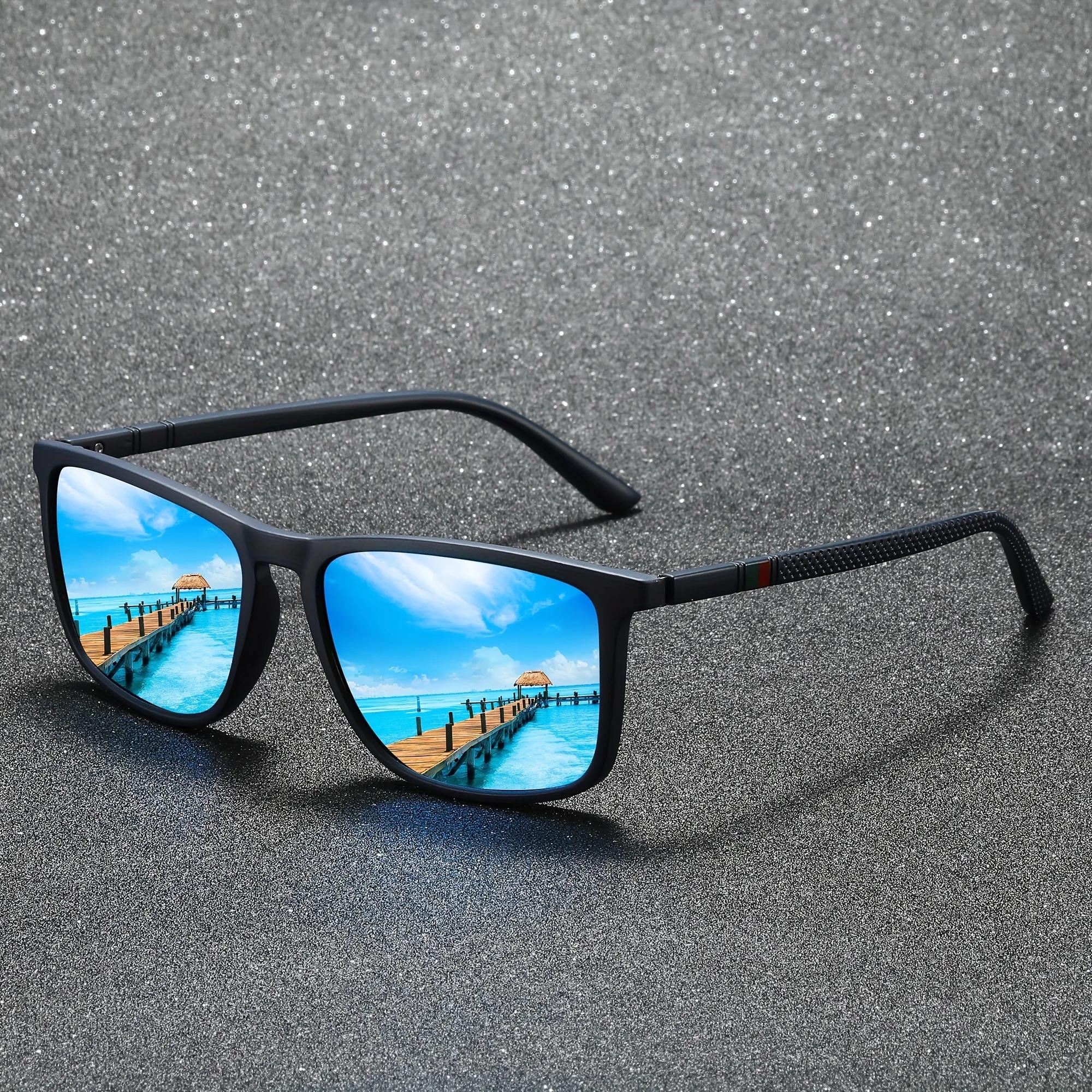 2/3 pçs novo 2025 quadrado polarizado óculos de sol anti brilho tons para festa de verão férias viagem condução pesca uv400 - Image 1