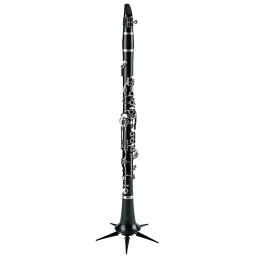 Clarinete suporte suporte portátil com 5 pernas base multifuncional para a e b clarinetes acessórios pretos - Image 2