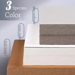 Papelão de Papel Rígido para Artesanato DIY, Cartão, Pacote Álbum, Folhas de Papel Kraft A5, Papel A4 Grosso, Cinza e Branco, Alta Qualidade, 1-2mm - Image 5