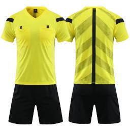 Profissional Árbitro Uniformes Para Homens, Camisolas De Futebol, Shorts, Camisa Terno, Bolso Fatos De Treino, V-Neck, Juiz Sportswear - Image 4