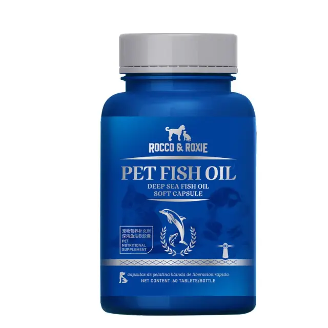 Suplementos Nutricionais de Lecitina para Cães e Gatos - 60 Cápsulas Moles Para a Saúde e Bem-Estar dos Seus Animais de Estimação