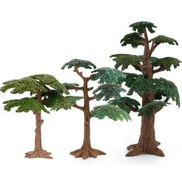 Modelo de simulação de árvores, trem ferroviário, jardim, parque, cenário, árvores em miniatura, decoração de paisagem, acessório de fazenda, figuras, árvores - Image 6