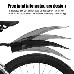2 pçs universal ajustável mountain bike paralama asas conjunto dianteiro roda traseira da bicicleta lama de água guarda pára-choques acessórios ciclismo - Image 5