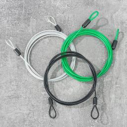 Fio de trava de bicicleta, cabo de segurança de aço resistente, corda de bloqueio anti, acessórios de segurança para ciclismo de estrada mt, meters/0.5 metros - Image 2