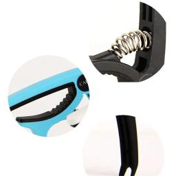 Capo para violão de 6 cordas, instrumento musical para ukulele, baixo, acessórios musicais - Image 3