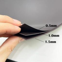 A4 Folha Square Magnet macio, esteira magnética, Frigorífico Photo Picture Cutting Die Craft, ímãs de um lado, espessura 1.5mm, 1.0mm, 0.5mm - Image 2