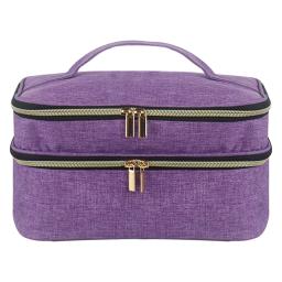 Dupla Camada De Costura Caixa Organizador, Acessórios Saco De Armazenamento, Cesta De Costura, Saco De Viagem, Suprimentos - Image 6