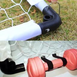 Dobrável Mini Futebol Goal para Crianças, Brinquedos Esportivos, Futebol Post Frame Set, Equipamento de Treinamento Indoor e Outdoor - Image 5