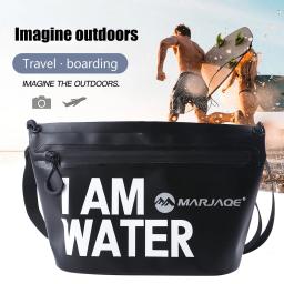 Saco seco impermeável com zíper, Travel Handbag Pack, Wash Sack, Natação, Rafting, Caiaque, Rio Trekking, Flutuante, Boating Water Bag - Image 2