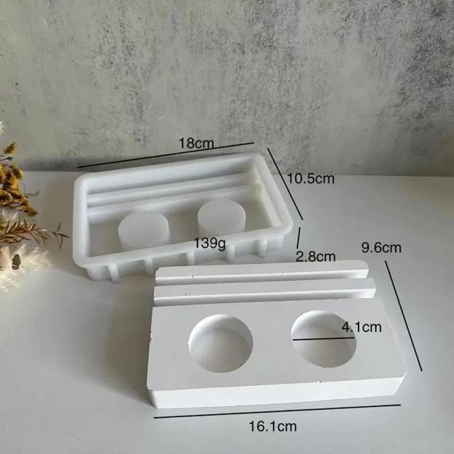Moldes de Silicone Versáteis para Decoração de Casa: Resina, Gesso, Concreto e Aromaterapia