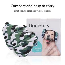 Anti-Noise Dog Earmuffs, redução de ruído, proteção auditiva, ajustável Elastic StrapsEar Cover, Fireworks Thunder Supplies - Image 5