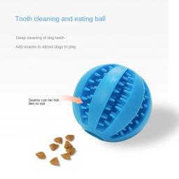 Bolas de borracha interativas para animais, Mastigar brinquedos para cães e gatos, Limpeza, Cão pequeno, Gato, Pet Products - Image 4