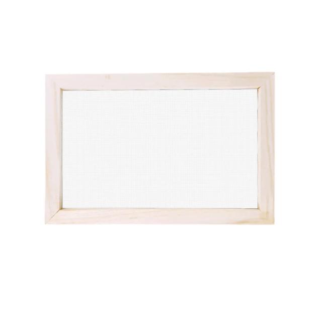 Kit Completo para Fabricação de Papel de Reciclagem com Moldes de Artesanato Retro e Suporte de Madeira