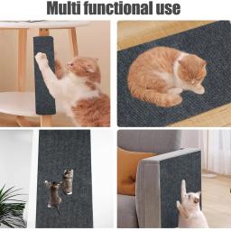 Auto-adesivo Cat Scratching Mat, Escalada Pad, Wall Scraping, Proteção Móveis, Sofá - Image 5
