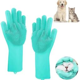 Pet Escova De Banho Para Cães E Gatos, Massagem De Limpeza, Luvas De Chuveiro, Suprimentos De Banho E Higiene, Nova Chegada - Image 6