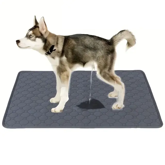 Tapete Reutilizável e Lavável para Cães e Gatos - Impermeável, Absorvente e Ideal para Carros e Sofás