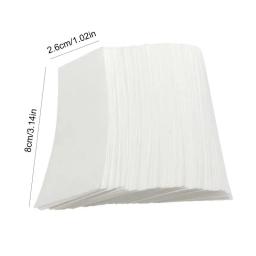 Papel de limpeza do saxofone portátil, papel anti-pegajoso, ferramentas de limpeza do instrumento do vento, almofada do saxofone, 100 folhas - Image 5