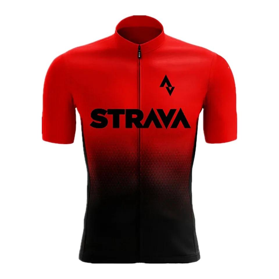 2024trava pro equipe de bicicleta manga curta maillot ciclismo conjuntos camisa ciclismo dos homens verão respirável roupas terno - Image 1