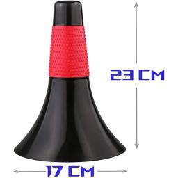 Sports Marker Cones barreira, fitness, futebol, basquetebol, velocidade, agilidade, treinamento de agarrar, 5pcs - Image 2