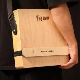 Cajon tambor de madeira com alça ajustável, 3 em 1 tambor de mão plana, instrumento de percussão, tambor portátil para viajar e festa - Image 3