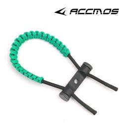 Ajustável trançado Parachute Cord Bow, arco com arco, Wrist Sling, Composto Bow Handle, Caça Acessórios, 19 Colou - Image 6