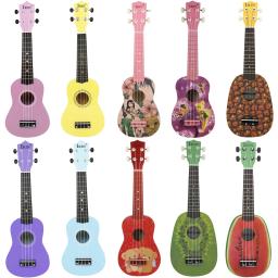 IRIN-Ukulele havaiano para iniciantes, guitarra de desenhos animados, mini instrumentos de cordas, presente infantil com bolsa, 21in - Image 2