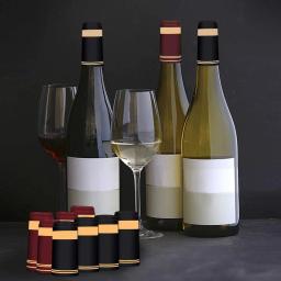 Garrafa de vinho Rolhas e PVC Heat Shrink Cápsulas, Rolhas Artesanato Natural, Excelente para Crafting e Decoração - Image 5