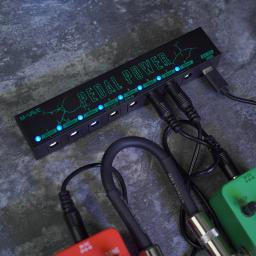 M-VAVE-PEDAL Fonte de alimentação Pedal de guitarra, 8 DC isolado, 9V, 100mAh ou 300mAh saídas, peças e acessórios de guitarra portáteis - Image 5