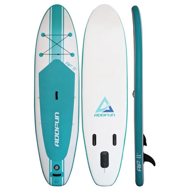 Prancha de Surf Inflável Addfun 320x81x15cm - Nova Paddle Board para Atividades Aquáticas e Praia