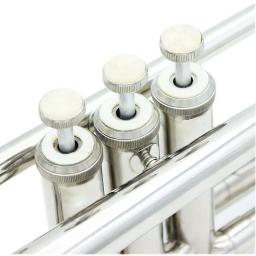 Bb Trumpet Brass Instrument, Trompete Padrão Conjunto com Caixa para Iniciantes, Instrumentos Musicais de Qualidade Profissional - Image 6