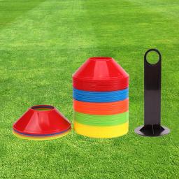 Cones De Futebol Suprimentos para Jogos, Heavy Duty Acessórios, Agilidade E Treinamento De Futebol, Treinamento De Basquete, Jardim Pista De Treinamento, 50 Pcs por Conjunto - Image 4