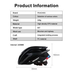 Capacete de bicicleta ajustável para homens e mulheres, chapéu de segurança, almofada macia, acessórios esportivos de ciclismo, bicicleta MTB - Image 4
