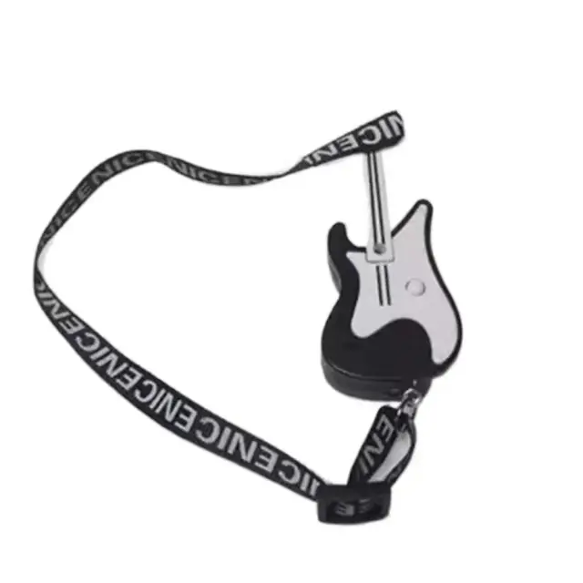Guitarra Elétrica Miniatura Multicolorida para Bonecas - Acessório Ideal para Cenários, Adereços Fotográficos e Presentes de 15 a 20 cm