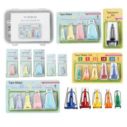 Tecido Viés Tape Makers Set, DIY costura, Quilting, Patchwork Tool, Hemming Acessórios, Ferramentas, 6mm, 9mm, 12mm, 18mm, 25mm - Image 1