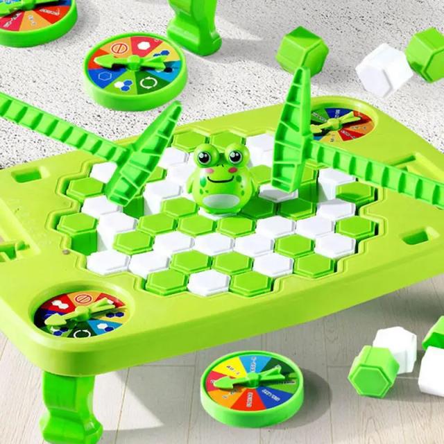 Quebra-gelo interativo: Jogo educativo de sapos para pais e filhos - Ideal para aniversários e Natal
