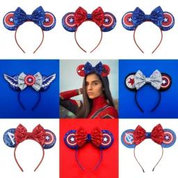 Marvel Guardians of the Galaxy Headbands para Crianças, Avengers Groot Emblem, Rocket Raccoon Ears, Acessórios para Cabelo Mulher, Star-Lord Hairband - Image 6