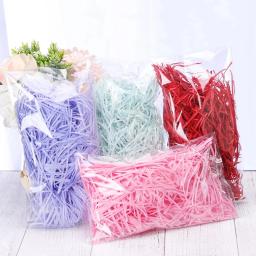 Ralado Dobra De Papel, caixa De Presente DIY Material De Enchimento, caixas De Doces De Ráfia, tecido Festa De Natal Presente Embalagem De Enchimento Decoração - Image 3