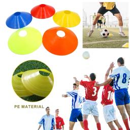 Multifunções Agility Soccer Cones, Cones prática com furos circulares, Marcador para futebol e hóquei, 10pcs - Image 2