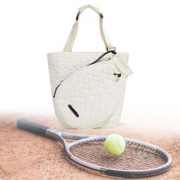 Multipurpose Tennis Racket Bag com alça ajustável, Duffel Racket Grande, Sacola de tênis, Fitness, Esporte, Pickleball Paddle - Image 4