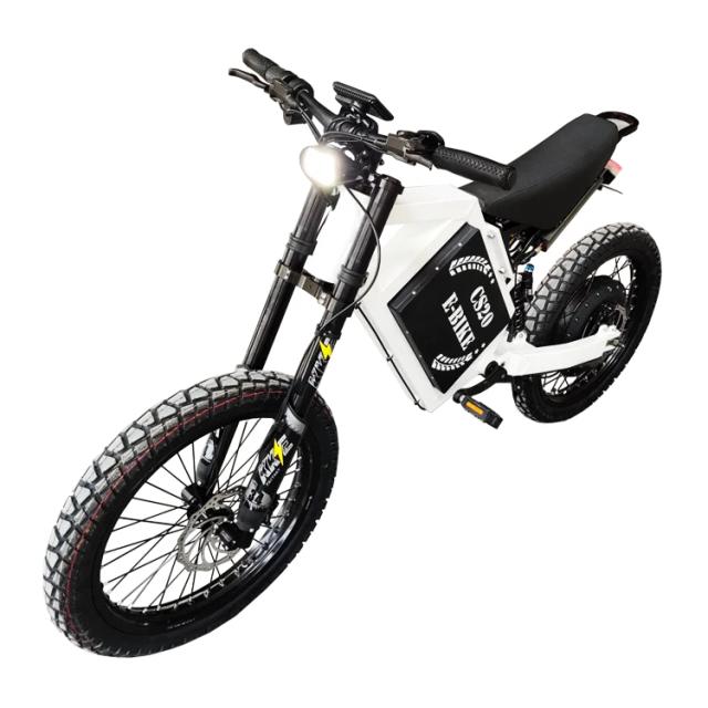2025 CS20 Bicicleta Elétrica 72V 3000W Bicicleta Elétrica Off-Road Pneu Gordo Bicicleta Elétrica Mountain Bike Ebike
