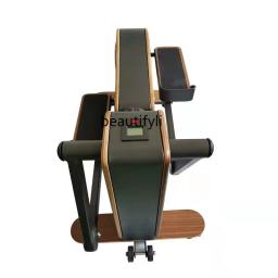 Zq cavalo elíptico traine doméstico pequeno equipamento de fitness máquina spacewalk família luz madeira aeróbio multifuncional - Image 6