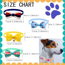 20pcs Cão Acessórios Dog Bow Tie Bulk Dog Collar Bow Dog Bowtie Pequeno Cão Gato Pet Suprimentos Dog Moda Acessórios Bow - Image 3